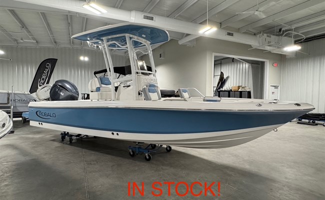 2026 Robalo 226 Cayman Atlas Blue/White 